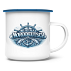 Emaille Tasse   Original NORDDEUTSCH #608