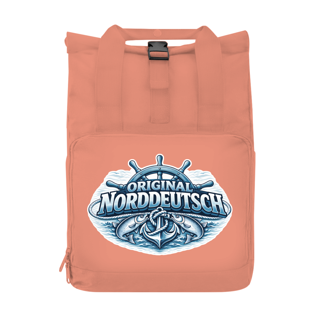 Rucksack mit Seitentasche  Original NORDDEUTSCH #608  Gr. S