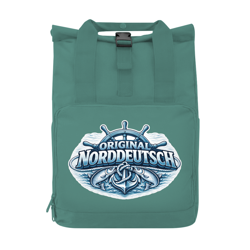 Rucksack mit Seitentasche  Original NORDDEUTSCH #608  Gr. S