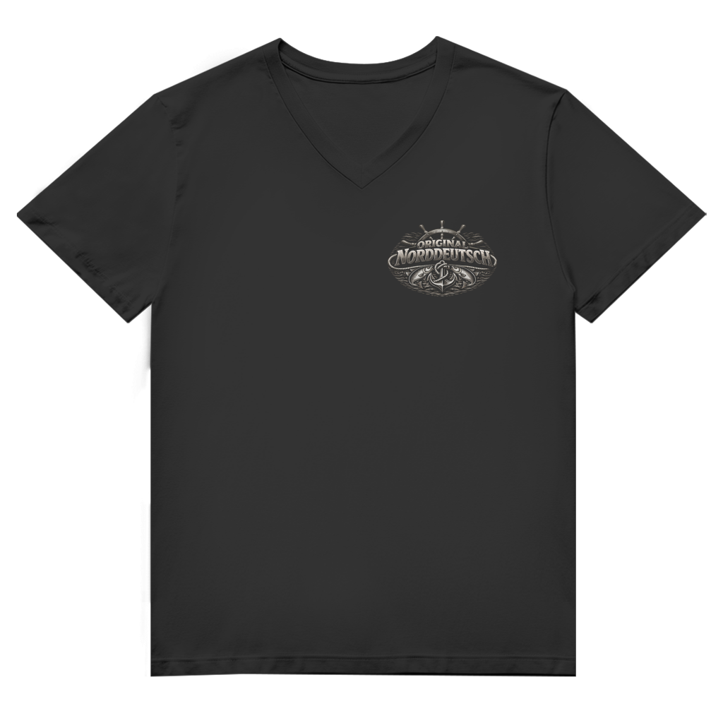 T-Shirt Herren V-Neck   Original NORDDEUTSCH #609