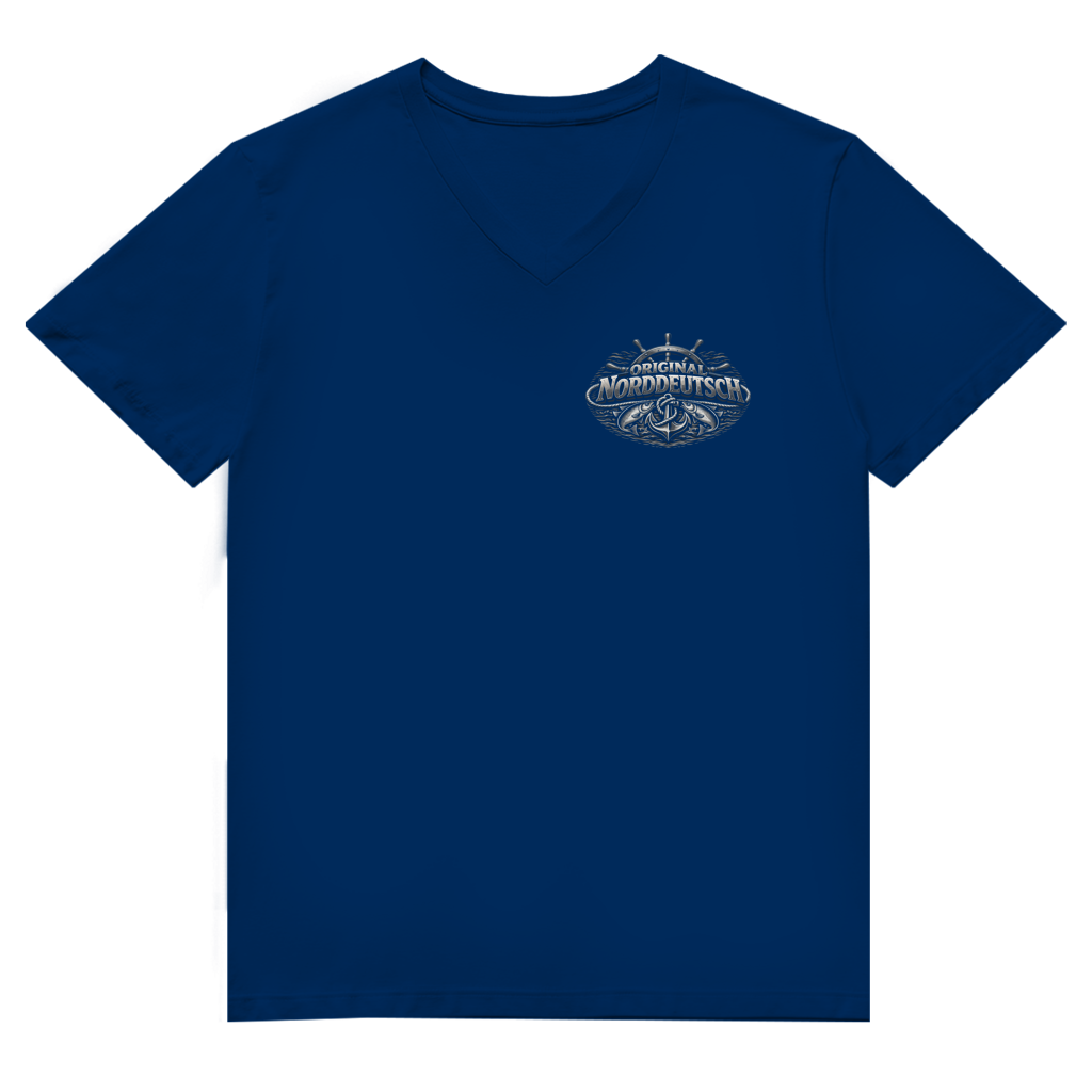 T-Shirt Herren V-Neck   Original NORDDEUTSCH #609