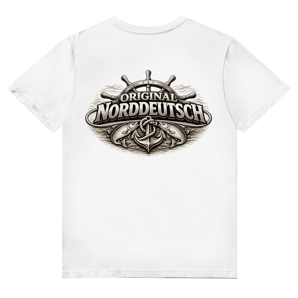 T-Shirt Herren V-Neck   Original NORDDEUTSCH #609