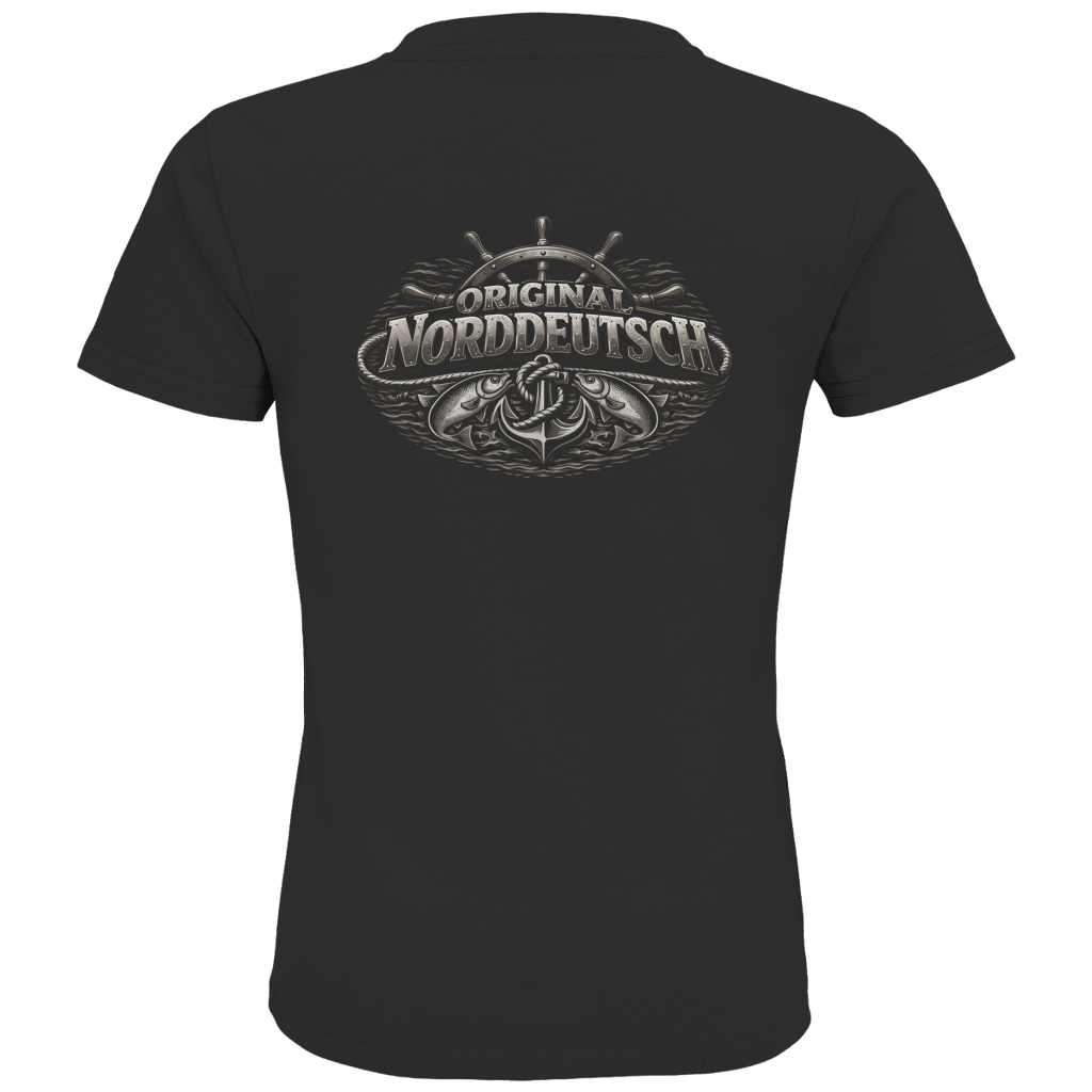 T-Shirt Kinder   Original NORDDEUTSCH #609  beidseitiger Druck