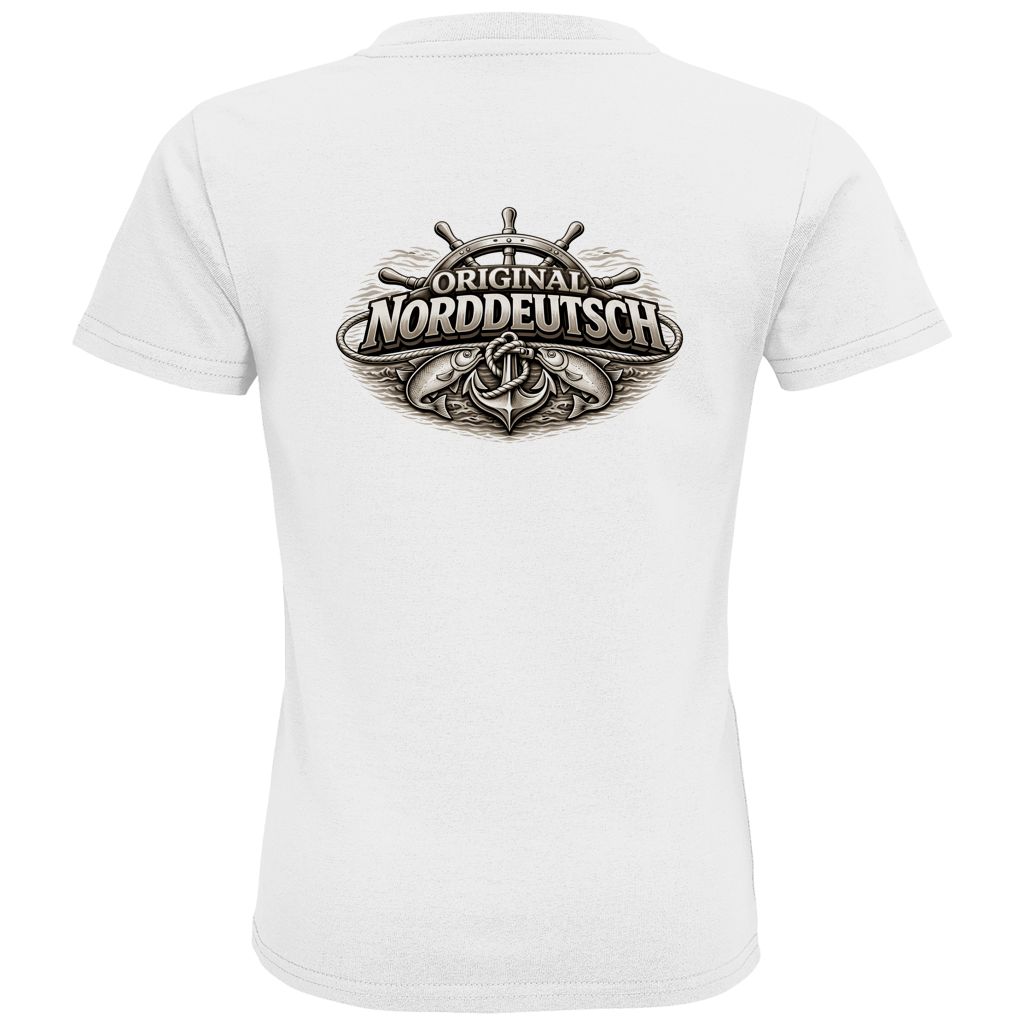 T-Shirt Kinder   Original NORDDEUTSCH #609  beidseitiger Druck