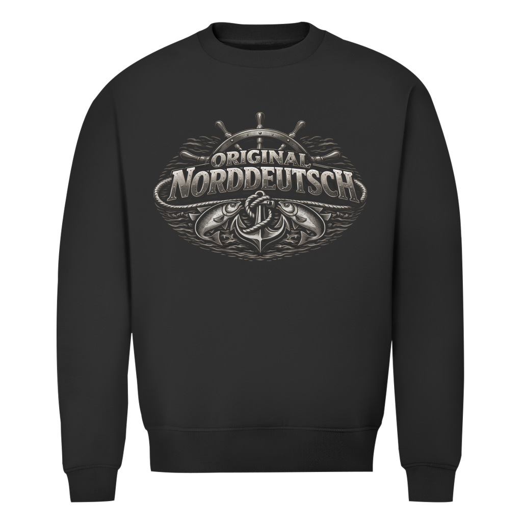 Sweatshirt Herren  Original NORDDEUTSCH #609 - einseitiger Druck