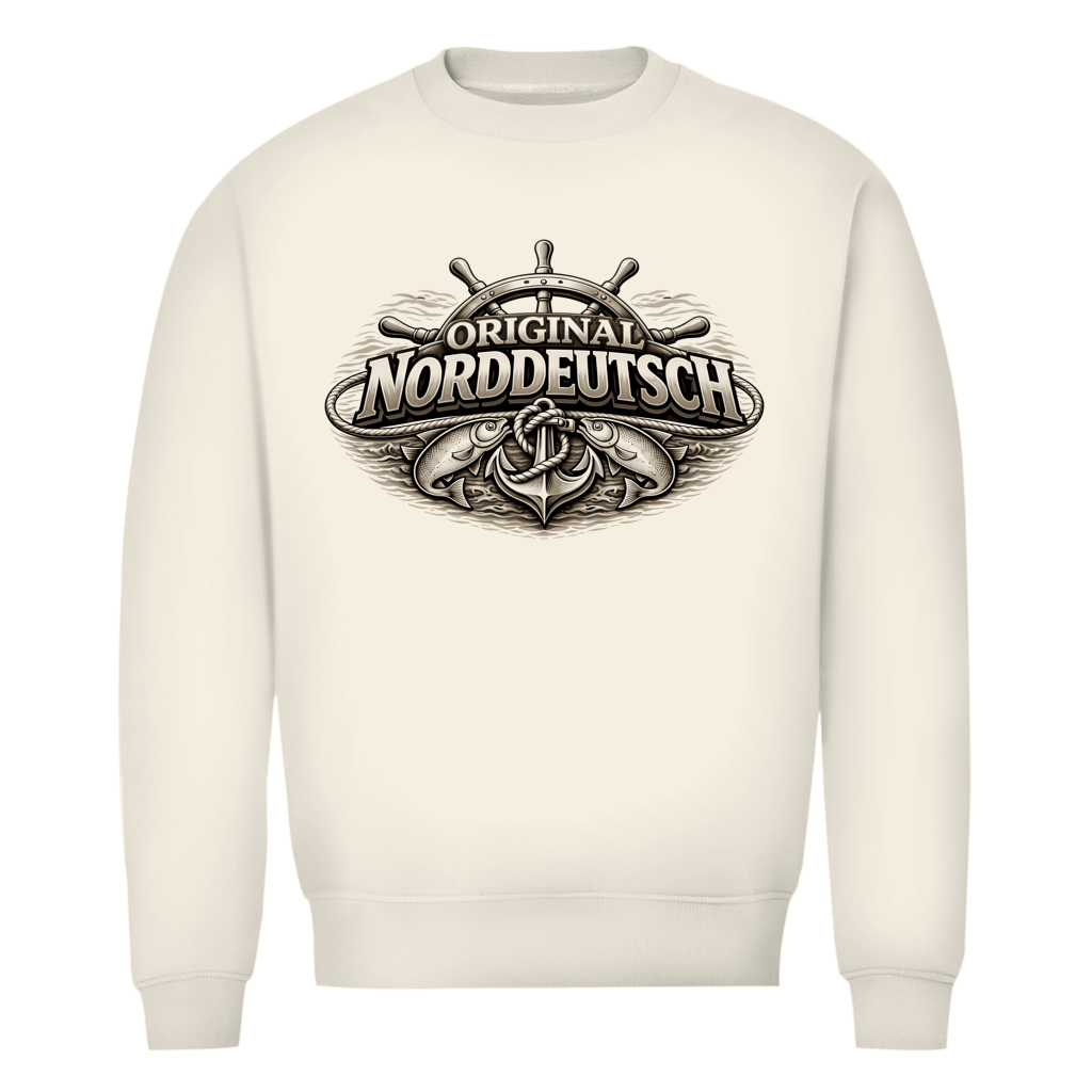 Sweatshirt Herren  Original NORDDEUTSCH #609 - einseitiger Druck