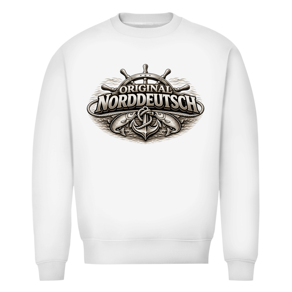 Sweatshirt Herren  Original NORDDEUTSCH #609 - einseitiger Druck
