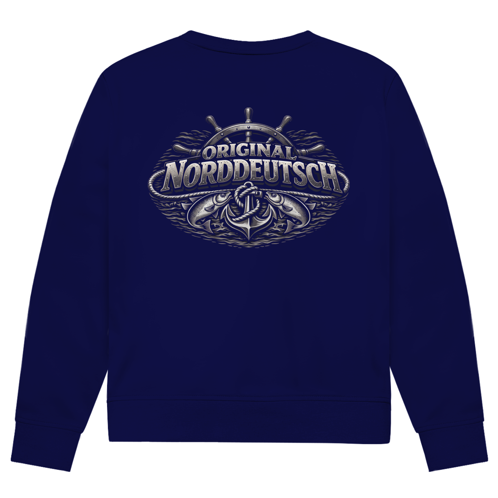 Sweatshirt Herren   Original NORDDEUTSCH #609 - beidseitiger Druck