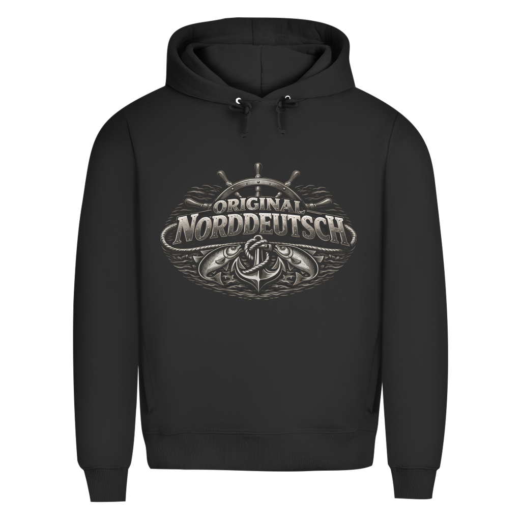 Hoodie Herren   Original NORDDEUTSCH #609 - einseitiger Druck
