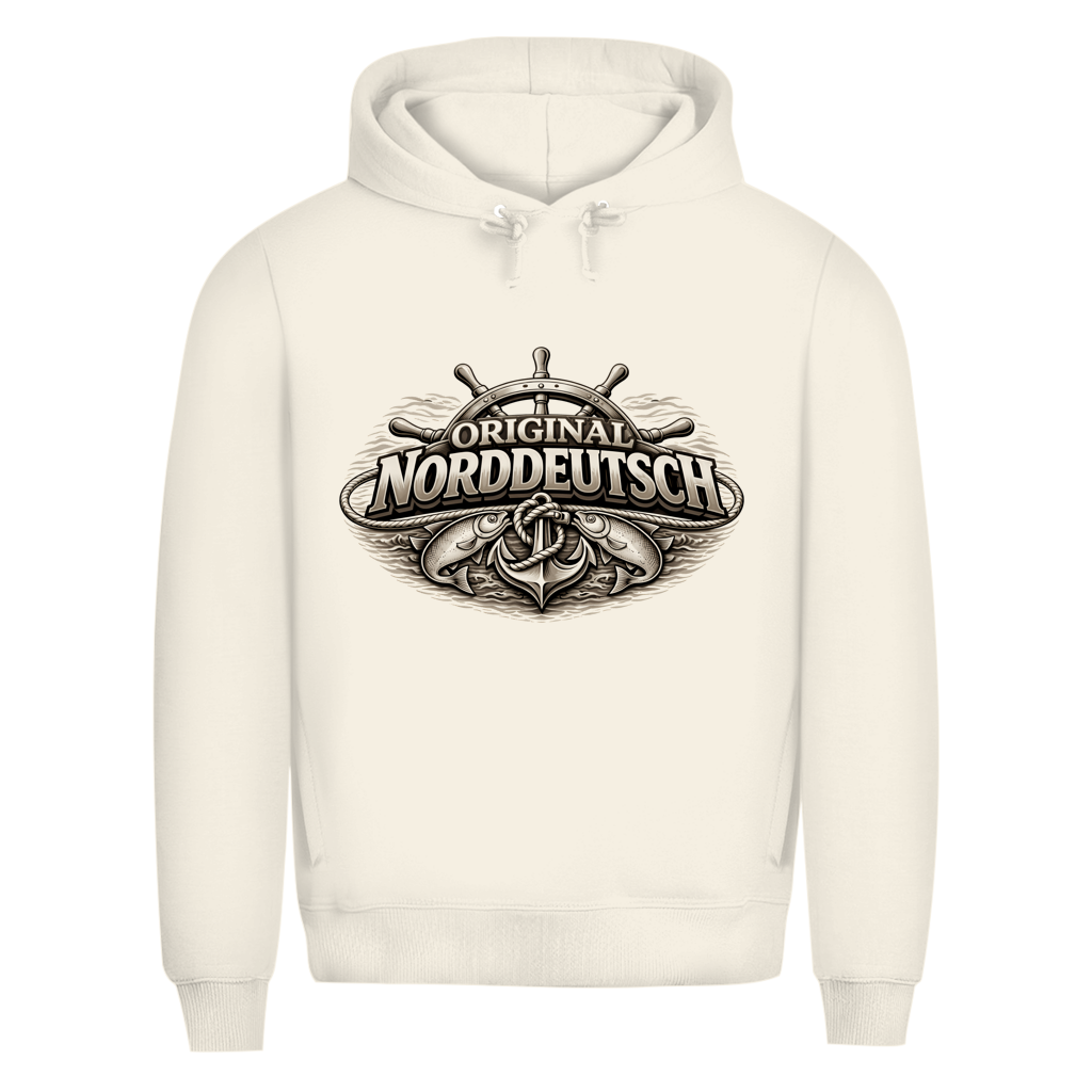 Hoodie Herren   Original NORDDEUTSCH #609 - einseitiger Druck