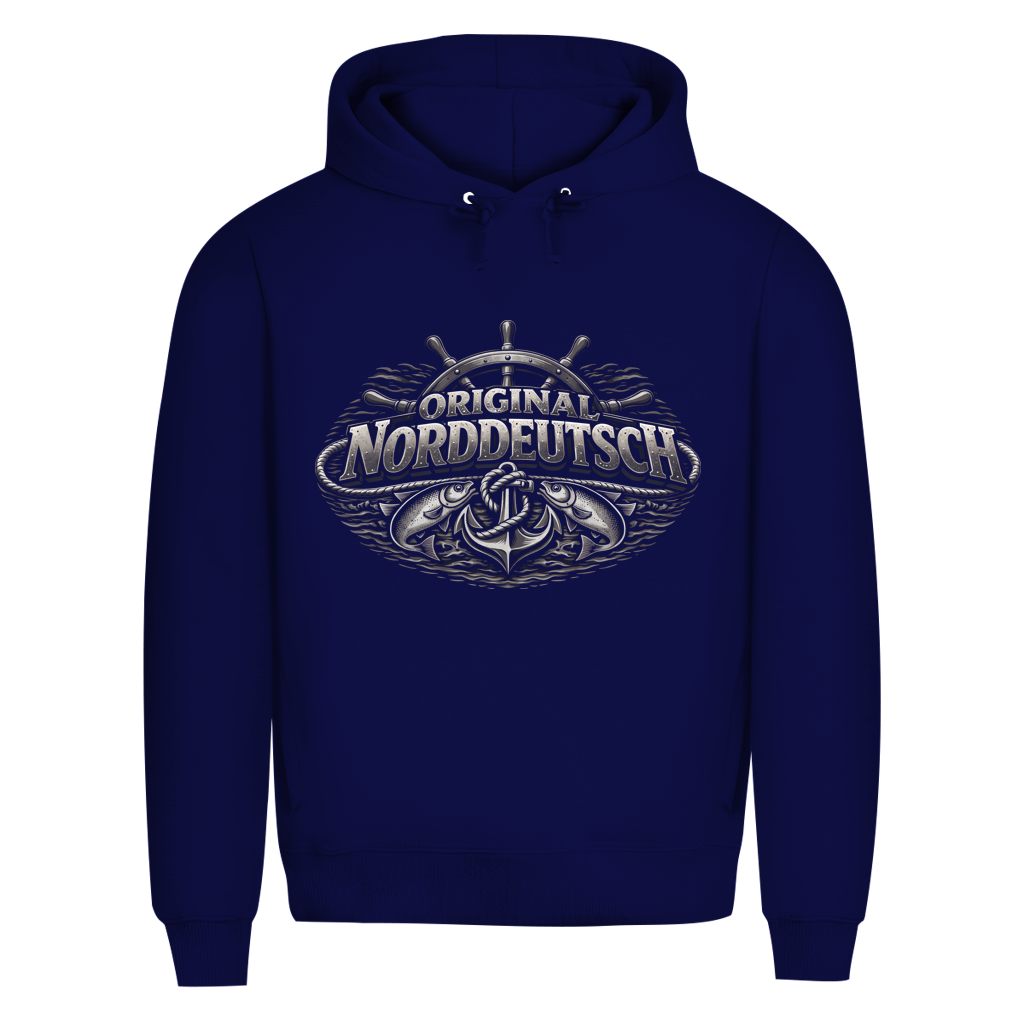 Hoodie Herren   Original NORDDEUTSCH #609 - einseitiger Druck