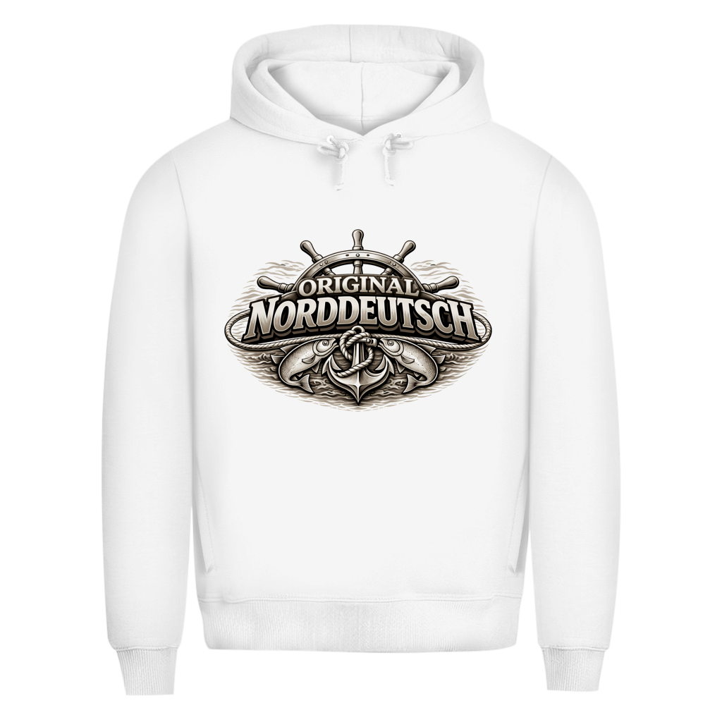 Hoodie Herren   Original NORDDEUTSCH #609 - einseitiger Druck