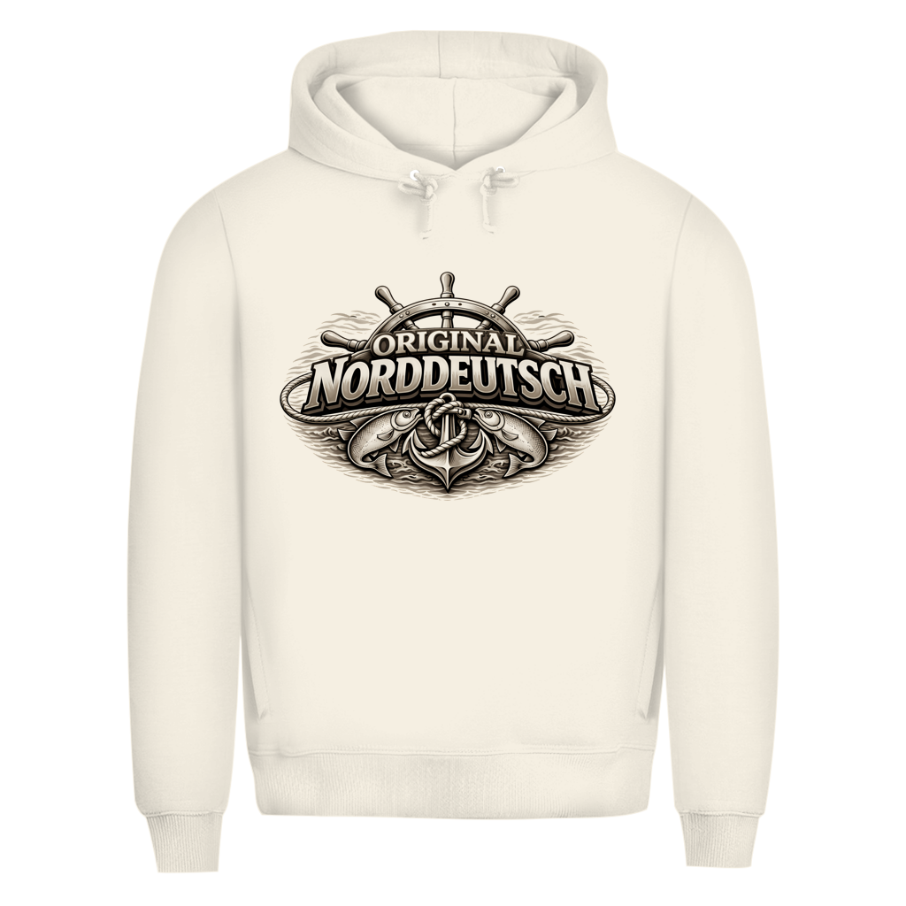 Hoodie Herren   Original NORDDEUTSCH #609- beidseitiger Druck