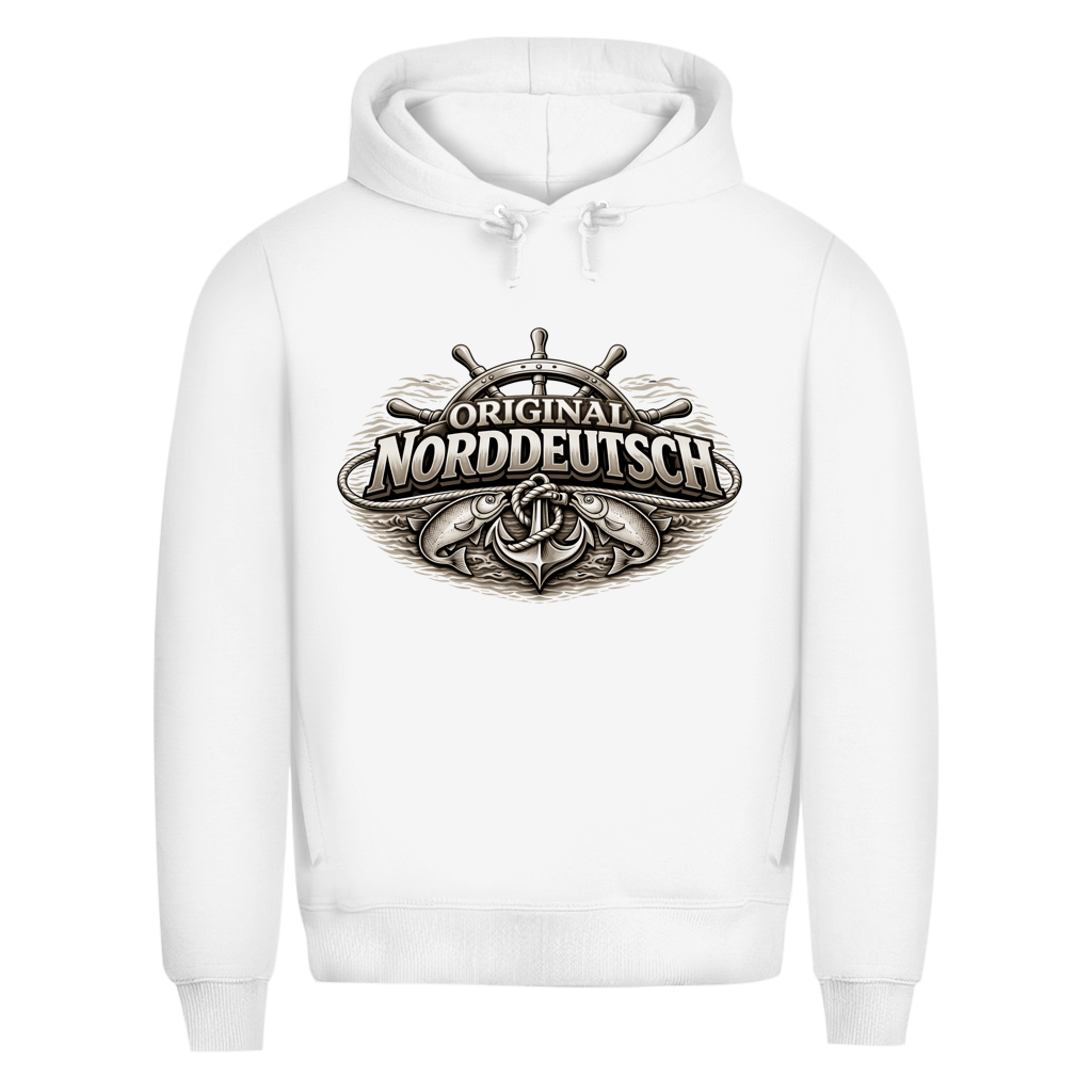 Hoodie Herren   Original NORDDEUTSCH #609- beidseitiger Druck