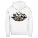 Hoodie-Jacke   Original NORDDEUTSCH #609 - beidseitiger Druck