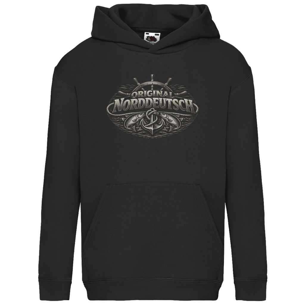 Hoodie Kinder  Original NORDDEUTSCH #609 - einseitiger Druck