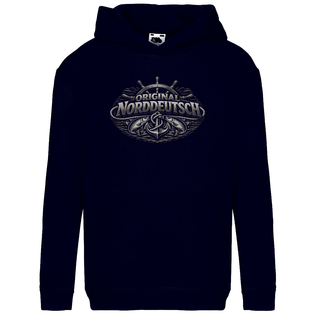 Hoodie Kinder  Original NORDDEUTSCH #609 - einseitiger Druck