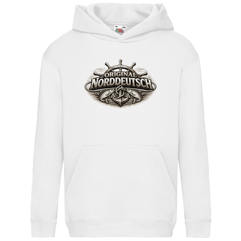 Hoodie Kinder  Original NORDDEUTSCH #609 - einseitiger Druck