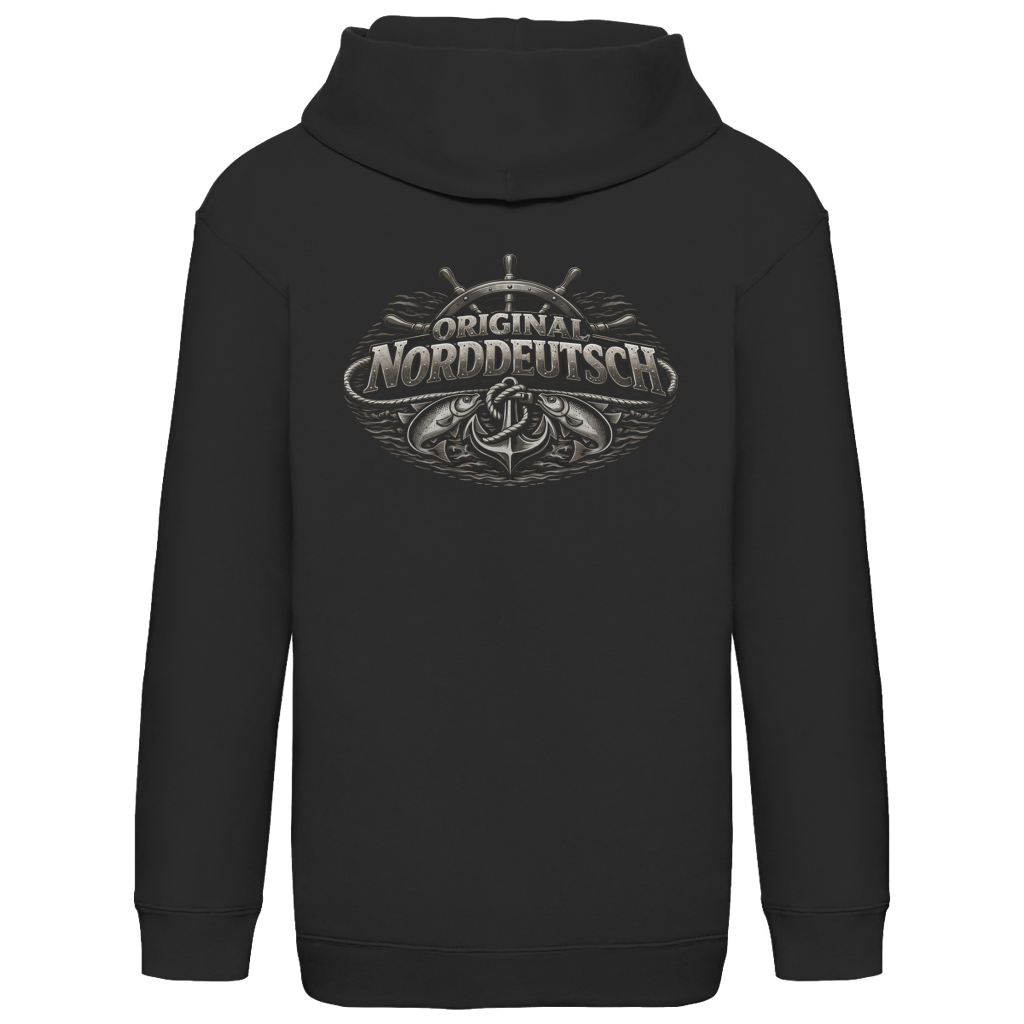 Hoodie Kinder  Original NORDDEUTSCH #609 - beidseitiger Druck