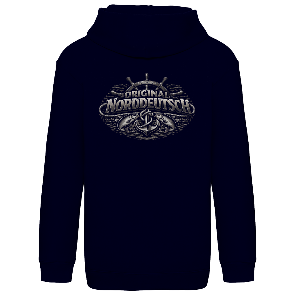 Hoodie Kinder  Original NORDDEUTSCH #609 - beidseitiger Druck