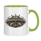 Keramik-Tasse zweifarbig   Original NORDDEUTSCH #609