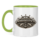 Keramik-Tasse zweifarbig   Original NORDDEUTSCH #609