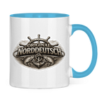 Keramik-Tasse zweifarbig   Original NORDDEUTSCH #609