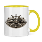 Keramik-Tasse zweifarbig   Original NORDDEUTSCH #609