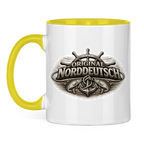 Keramik-Tasse zweifarbig   Original NORDDEUTSCH #609
