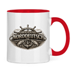Keramik-Tasse zweifarbig   Original NORDDEUTSCH #609