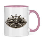 Keramik-Tasse zweifarbig   Original NORDDEUTSCH #609
