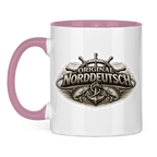 Keramik-Tasse zweifarbig   Original NORDDEUTSCH #609