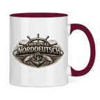 Keramik-Tasse zweifarbig   Original NORDDEUTSCH #609