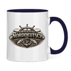 Keramik-Tasse zweifarbig   Original NORDDEUTSCH #609