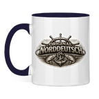 Keramik-Tasse zweifarbig   Original NORDDEUTSCH #609