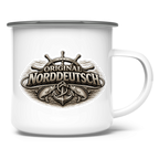 Emaille Tasse   Original NORDDEUTSCH #609