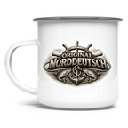 Emaille Tasse   Original NORDDEUTSCH #609