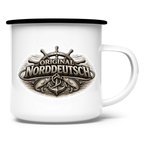 Emaille Tasse   Original NORDDEUTSCH #609