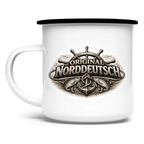 Emaille Tasse   Original NORDDEUTSCH #609