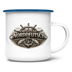 Emaille Tasse   Original NORDDEUTSCH #609