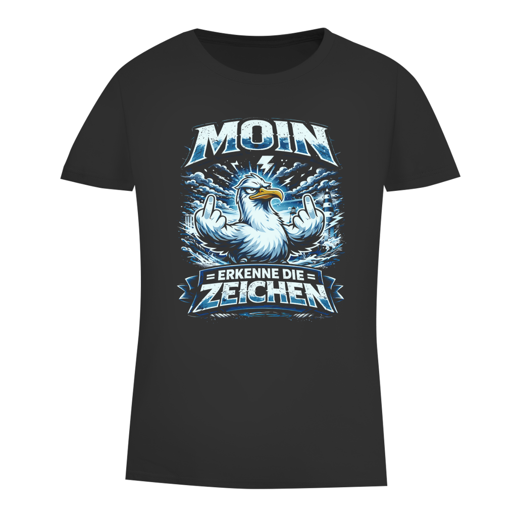 T-Shirt Damen MOIN Erkenne die Zeichen #556
