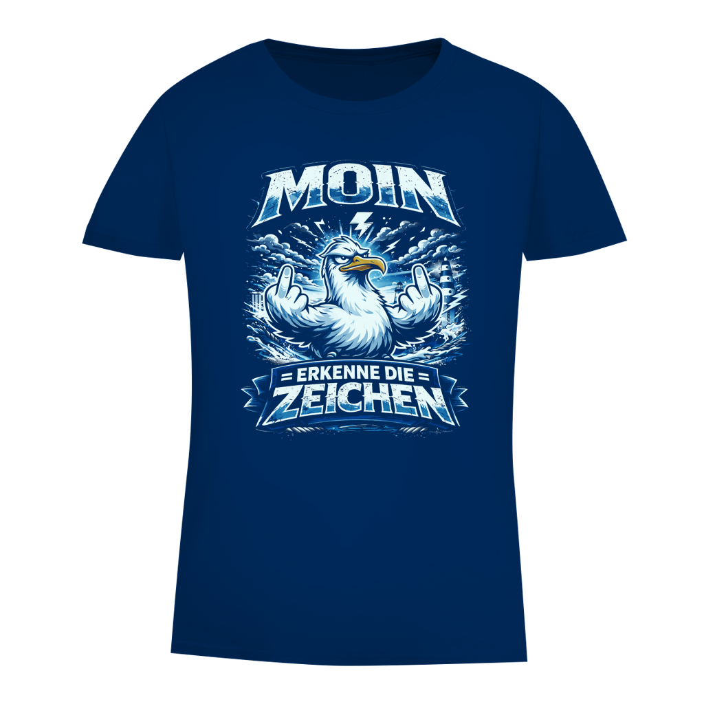 T-Shirt Damen MOIN Erkenne die Zeichen #556
