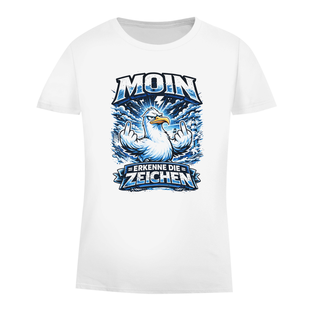 T-Shirt Damen MOIN Erkenne die Zeichen #556