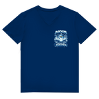 T-Shirt Herren V-Neck  MOIN Erkenne die Zeichen #556