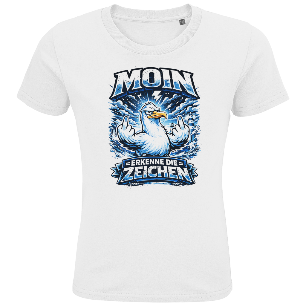 T-Shirt Kinder MOIN Erkenne die Zeichen #556 - einseitiger Druck
