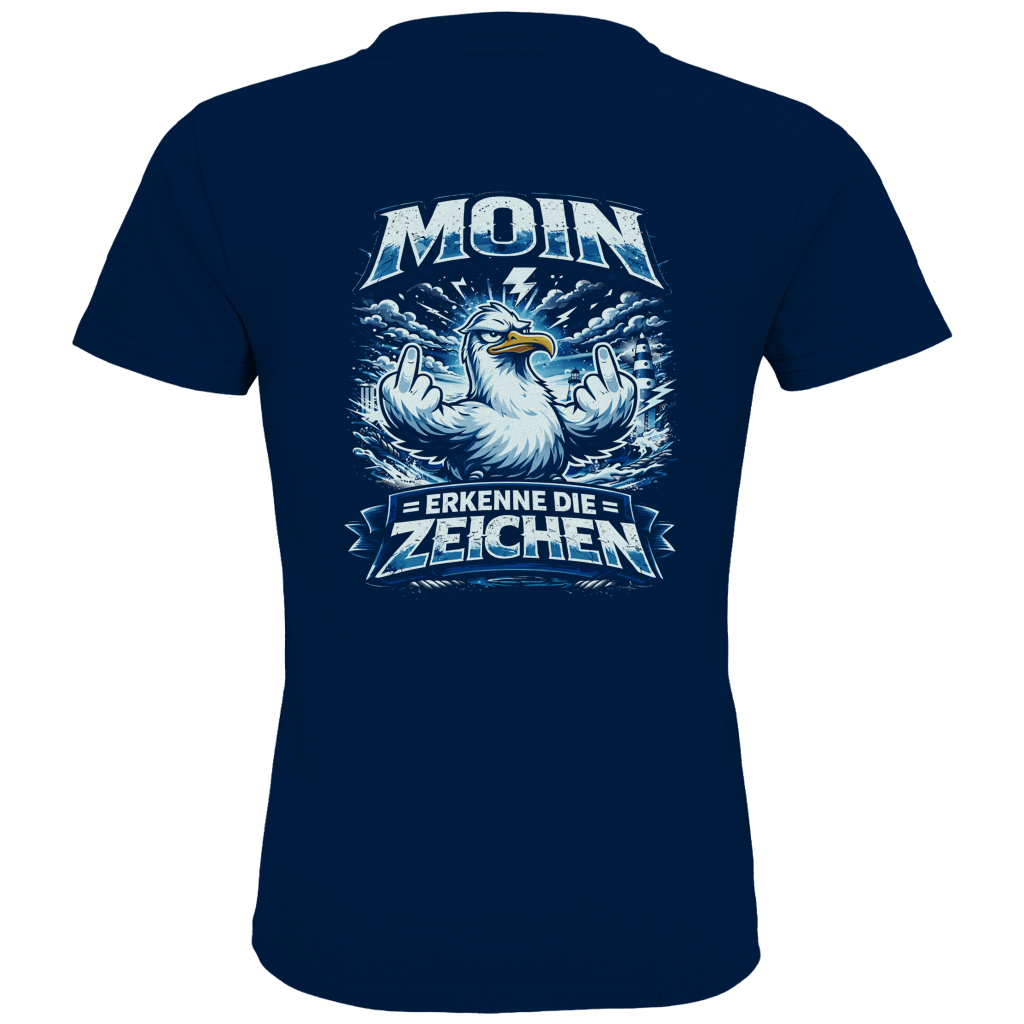 T-Shirt Kinder MOIN Erkenne die Zeichen #556 - beidseitiger Druck