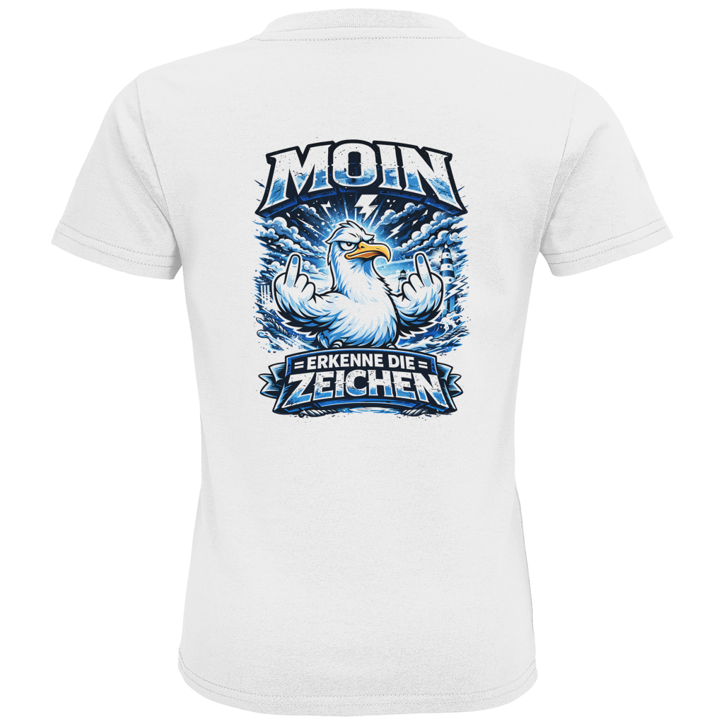 T-Shirt Kinder MOIN Erkenne die Zeichen #556 - beidseitiger Druck