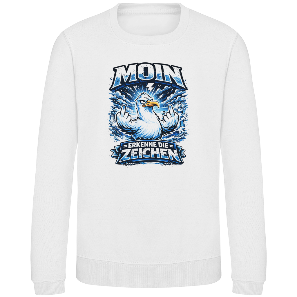 Sweatshirt Kinder MOIN Erkenne die Zeichen #556
