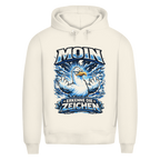 Hoodie Herren MOIN Erkenne die Zeichen #556  - einseitiger Druck