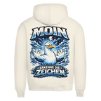 Hoodie Herren MOIN Erkenne die Zeichen #556 - beidseitiger Druck